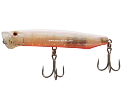 Tackle House - Contact Feed Popper 120 - PEARL BACK ORANGE BELLY CLEAR HG - Floating Popper | Eastackle