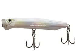 Tackle House - Contact Feed Popper 120 - PEARL RAINBOW GLOW BELLY - Floating Popper | Eastackle