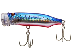 Tackle House - Contact Feed Popper 70 - SHG SARDINE RB - Floating Popper | Eastackle