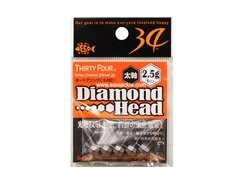 Thirty34Four - Diamond Head 2.5grams - Jigheads | Eastackle