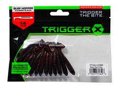 Rapala Trigger X Soft Lure Slop Hopper 3.5 Inch 10 Per Pack PTXSLH35/SNR 8950