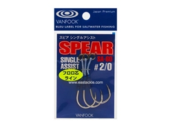 Vanfook - SPEAR SINGLE ASSIST SA60 - #2/0 - Assist Jigging Hook | Eastackle