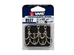 VMC - 8527TI Fishfighter Saltwater 4X Strong - #1/0 - Heavy Duty Trebles Hooks | Eastackle