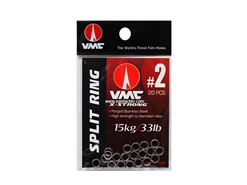 VMC - Split Ring 3561 #2 - Terminal Tackle Fishing Split Ring