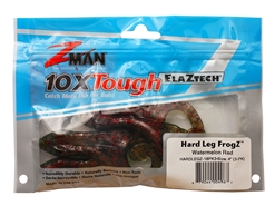 Z-Man - Hard Leg Frog-Z 4" - WATERMELON / RED - Soft Plastic Frog Bait | Eastackle