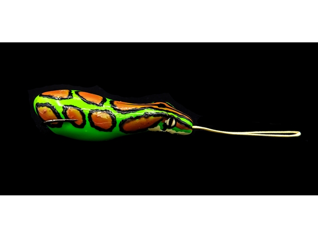 An Lure - Anaconda - GREEN - Floating Frog Bait | Eastackle