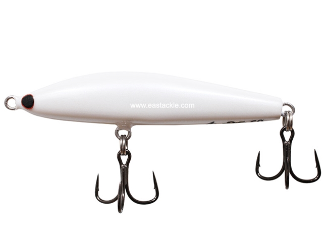 An Lure - Prew 60 - PEARL WHITE - Sinking Pencil Bait | Eastackle
