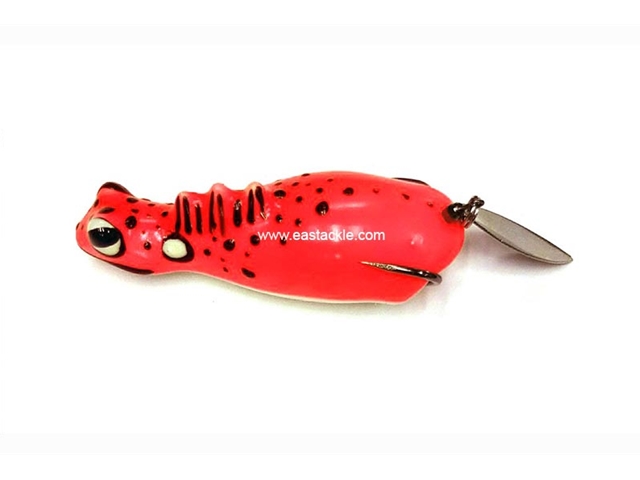 An Lure - Slide Lizz 60 - RED - Floating Hollow Body Frog Bait | Eastackle