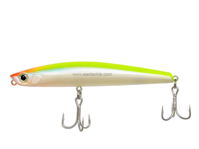 Bassday - Sugapen 95S - PEARL CHARTREUSE - P-06 - Sinking Pencil Bait | Eastackle