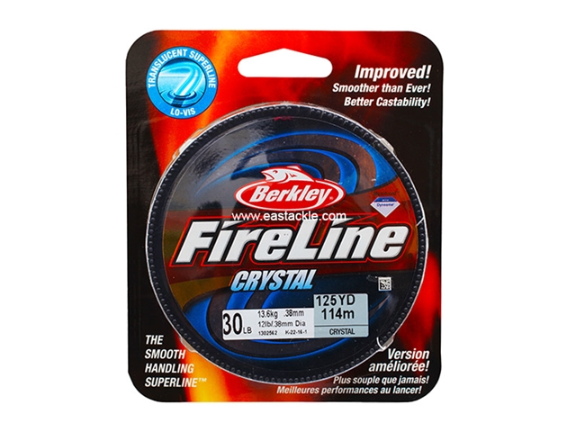 Berkley - FireLine Fused Crystal 300yds - 30LB - Braided/PE Line | Eastackle