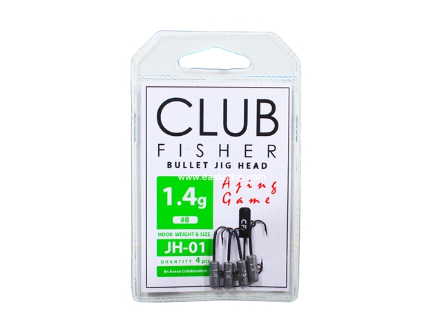 Club Fisher - Bullet Jighead JH-01-1788-#8-1.4g