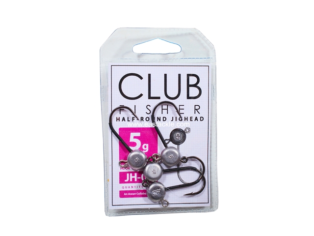 Club Fisher - Half-Round Jighead JH-03-7161 - #1/0 - 5grams | Eastackle