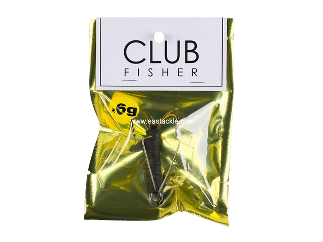 Club Fisher - Weighted Double Frog Hook (with Weed Guard) - #6/0 - 6grams | Eastackle