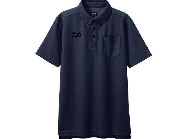 Daiwa - 2019 Button Down Polo Shirt - DE-6507 - NAVY - Men's 3XL Size | Eastackle