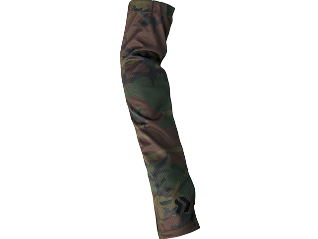 Daiwa - 2019 Cool Arm Cover - DG-77009 - GREEN CAMO - M Size | Eastackle