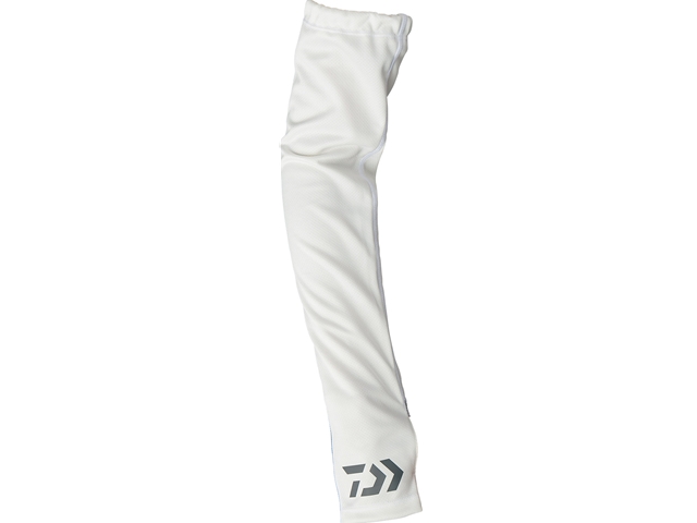 Daiwa - 2019 Cool Arm Cover - DG-77009 - WHITE - M Size | Eastackle