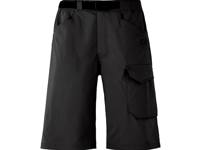 Daiwa - 2019 Dry Stretch Cargo Shorts - DP-85009 - BLACK - Men's 3XL Size | Eastackle