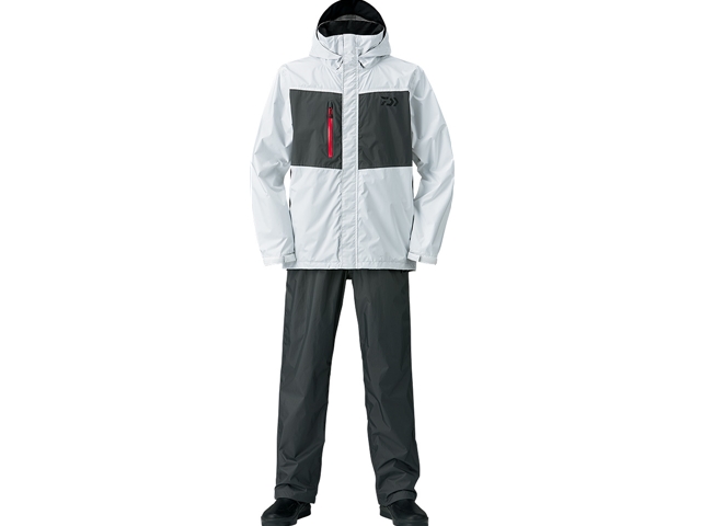 Daiwa - Rain Max Rain Suit - DR-36008 - LIGHT GRAY - Men's XL Size | Eastackle