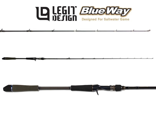 Legit Design - BlueWay BWC63L-LJ #1.5 Jig Falling Technique Concept Model - Overhead Jigging Rod | Eastackle