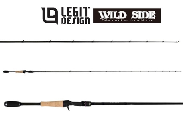 Legit Design - Wild Side WSC610M Standard Model For Professional Tournament - Bait Casting Rod | Eastackle