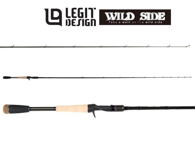 Legit Design - Wild Side WSC72MH Power Game Special - Bait Casting Rod | Eastackle