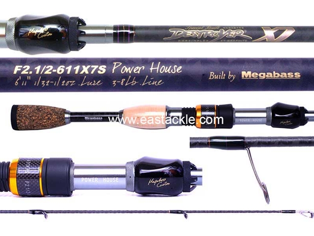 Megabass - DESTROYER X7 - Extreme Spin Shaft - F2.1/2-611X7S - Power House