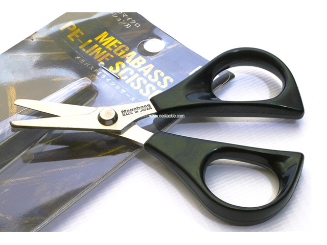 Megabass - PE Scissors - BLACK - Fishing Tool | Eastackle