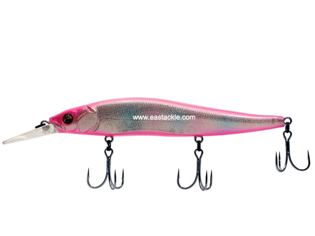 Megabass - Vision OneTen+1 SW - GLX TWIN PINK CANDY - Sinking Jerk Bait | Eastackle OneTen+1 SW - GLX TWIN PINK CANDY - Sinking Jerk Bait | Eastackle