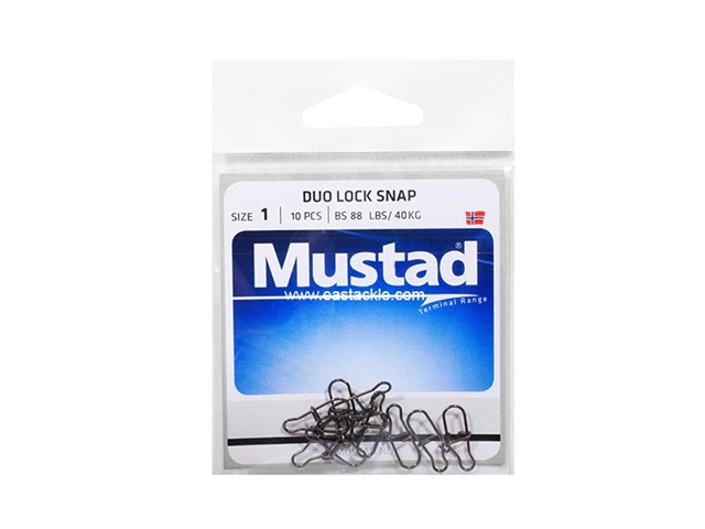 Mustad - Duo Lock Snap - #1 | Eastackle