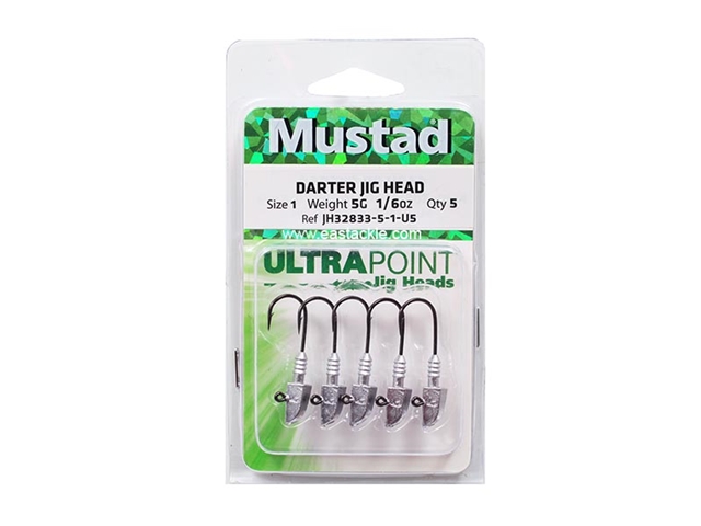 Mustad - Ultra Point Darter Jig Head - #1 - 5grams | Eastackle