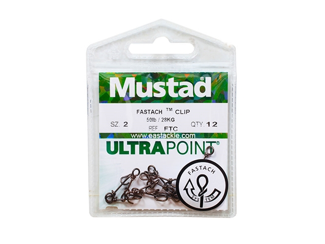 Mustad - Ultra Point - Fastach Clip Size 2 | Eastackle