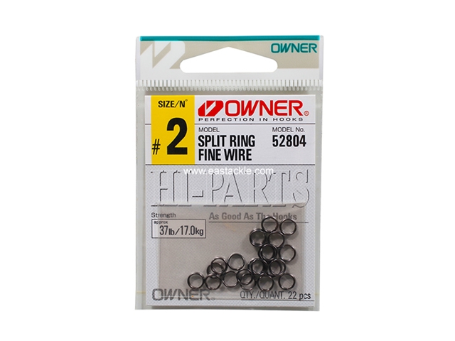 Owner - Fine Wire Split Ring - #2| Eastackle