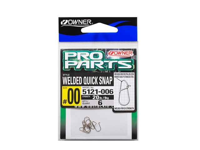 Owner - P-20 - Welded Quick Snap - #00 | Eastackle