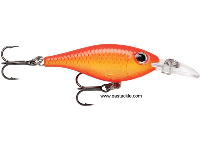 Rapala - Ultra Light Shad ULS04 - GOLD FLUORESCENT RED - Sinking Minnow | Eastackle