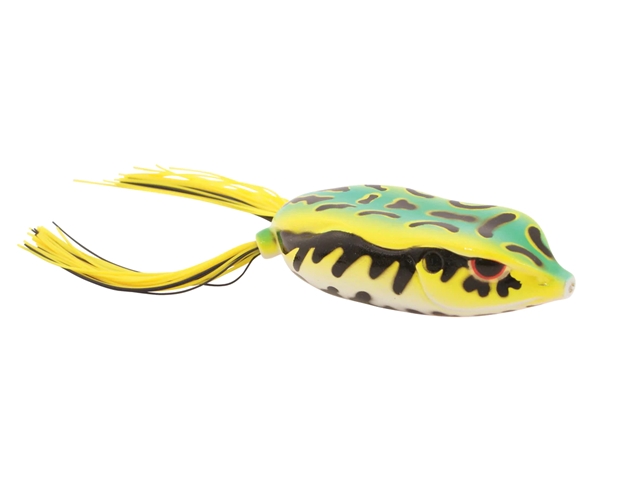 SPRO - Bronzeye Frog King Daddy - LEOPARD - Floating Hollow Body Frog Bait | Eastackle