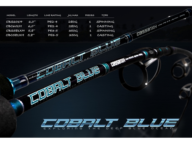 Storm - 2019 Cobalt Blue - CBC581XH - Overhead Rod