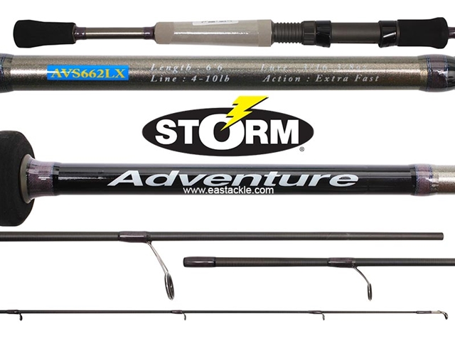 Storm - Adventure - AVS662LX - Spinning Rod | Eastackle