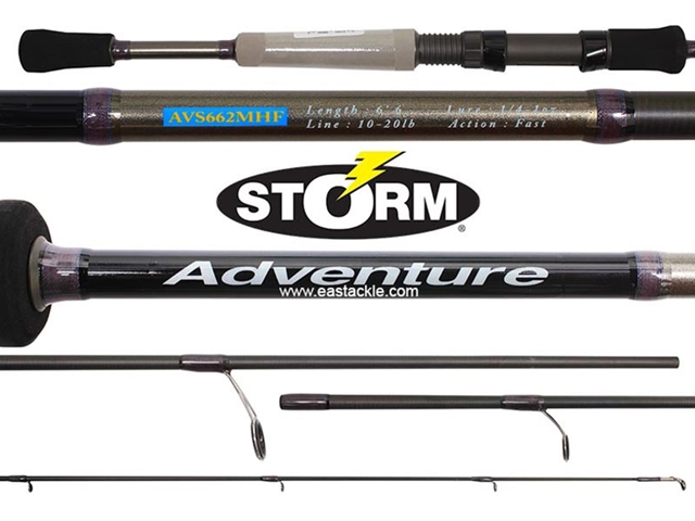 Storm - Adventure - AVS662MHF - Spinning Rod | Eastackle
