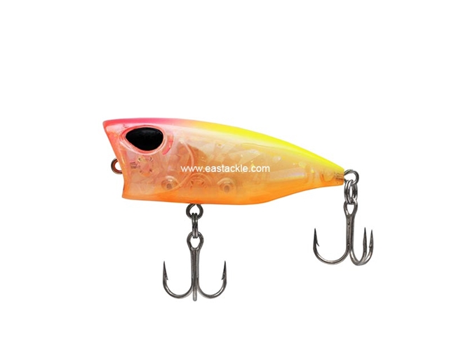 Storm - Gomoku Popper GPO40F - CLEAR PINK HEAD CHARTREUSE - Floating Finesse Popper | Eastackle