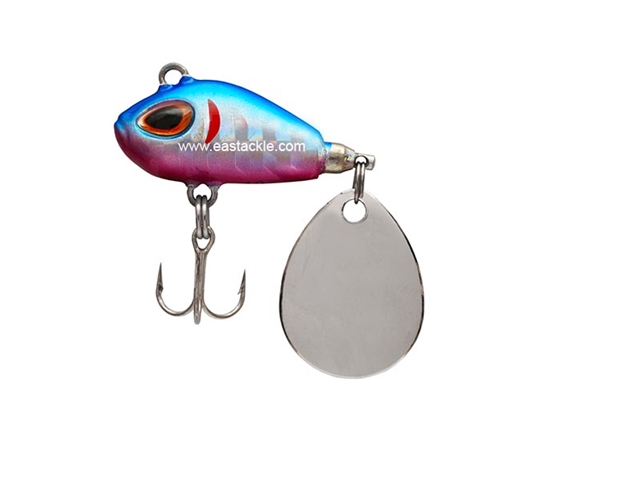 Storm - Gomoku Spin GSP06 - BLUE BACK PINK - Sinking Finesse Spin Tail Jig | Eastackle