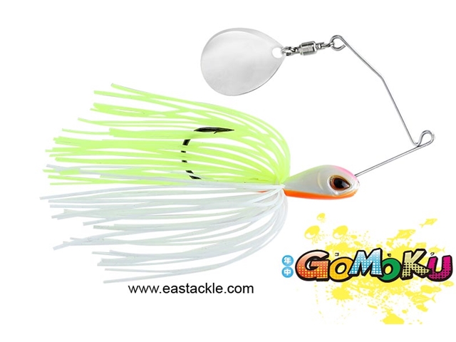 Storm - Gomoku Spinnerbait GSB11 - PEARL PINK HEAD CHARTREUSE - Sinking Spinner Bait | Eastackle