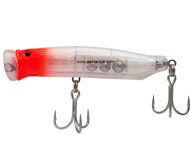 Tackle House - Contact Feed Popper 100 - CLEAR HG PEARL BACK PINKHEAD | Floating | Eastackle