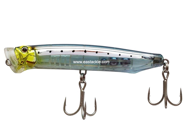 Tackle House - Contact Feed Popper 120 - Narrow Reflect - SARDINE - NR2 - Floating Popper | Eastackle
