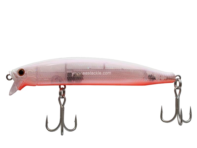 Tackle House - Contact Feed Shallow 105F - CLEAR HG PEARL BUCK RED BELLY | Floating Minnow | Eastackle