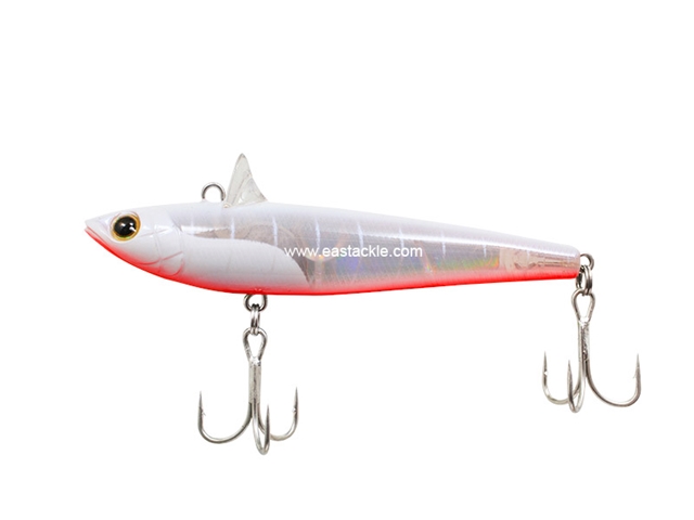 Tackle House - RDC Rolling Bait 77 Plate Plus - PP PEARL WHITE RED BELLY - Sinking Pencil Bait | Eastackle