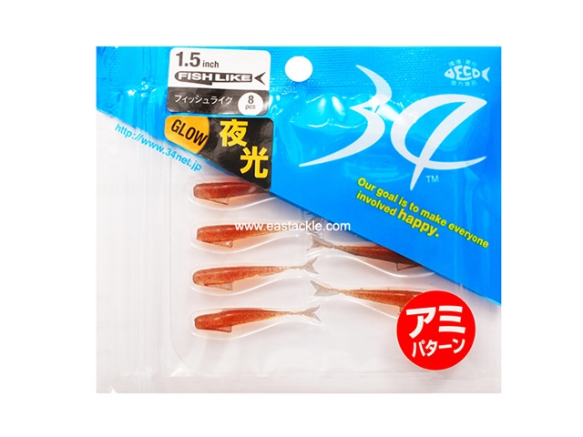 Thirty34Four - Fishlike 1.5" - AMAIRO - Aji Soft Plastic Swim Bait | Eastackle