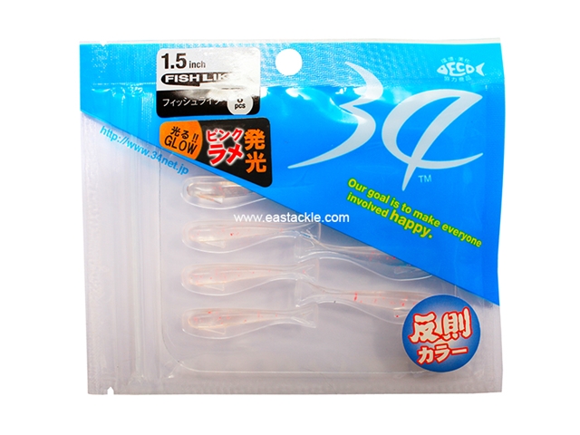 Thirty34Four - Fishlike 1.5" - HANACHIRASHI - Aji Soft Plastic Swim Bait | Eastackle