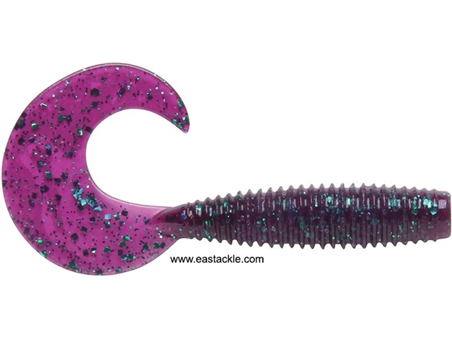 Trigger X - Swimming Grub PTXSG4 - JUNE BUG - 10cm - Soft Plastic Curly Tail Grub | Eastackle