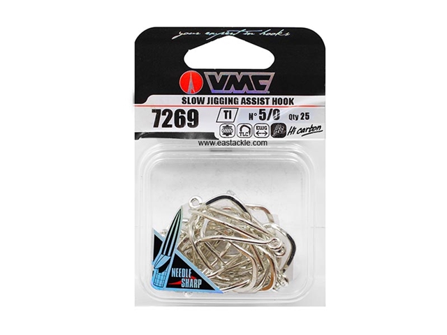 VMC - 7269TI - #5/0 - Slow Jigging Hooks | Eastackle
