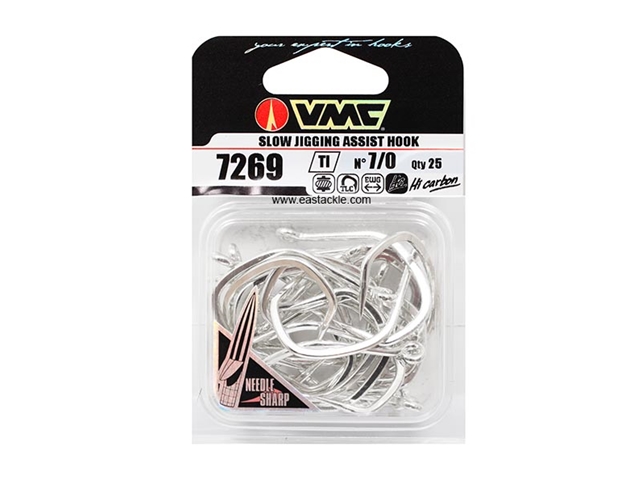 VMC - 7269TI - #7/0 - Slow Jigging Hooks | Eastackle